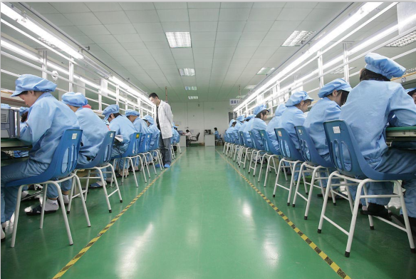 深圳晶振工廠車間作業實景